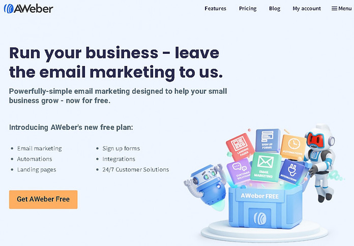 AWeber is one of the best email marketing companies