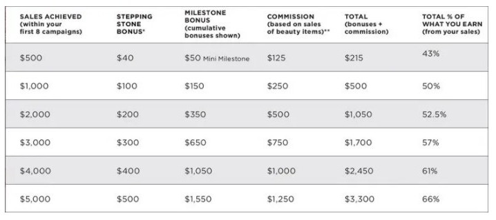 Avon pathway to premier earning potential