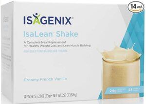 Isagenix product review with lean meal replacements shakes to lose weight
