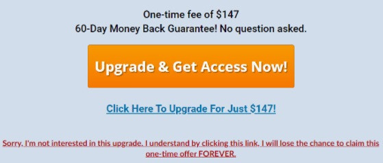 Click Wealth System upsell Profit Activator